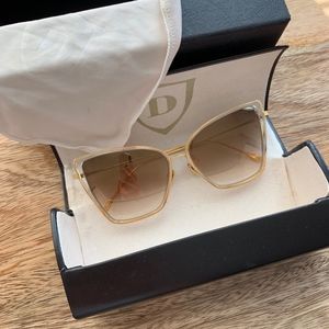 PRICE FIRM🕶 Dita Sunbird Crystal Clear Sunglasses